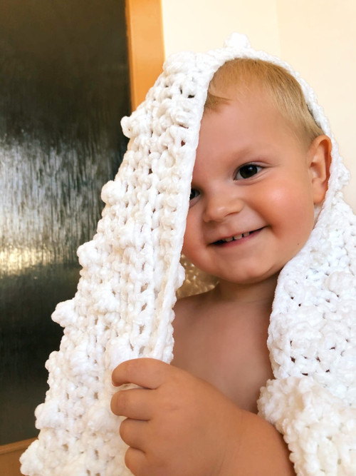 Návod háčkovaná deka pro miminko — foto 5