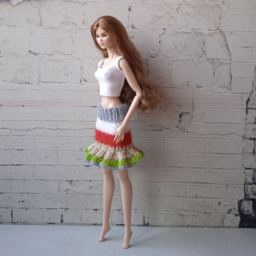 Oblečky pro Barbie, FR, Integrity - sukně — foto 3