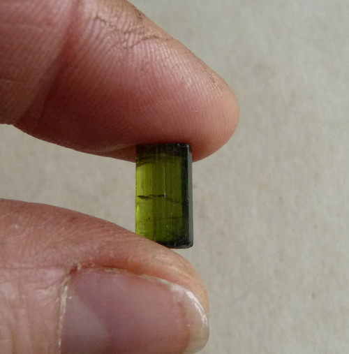 Verdelit krystal - 1,1 cm - Extra — foto 5