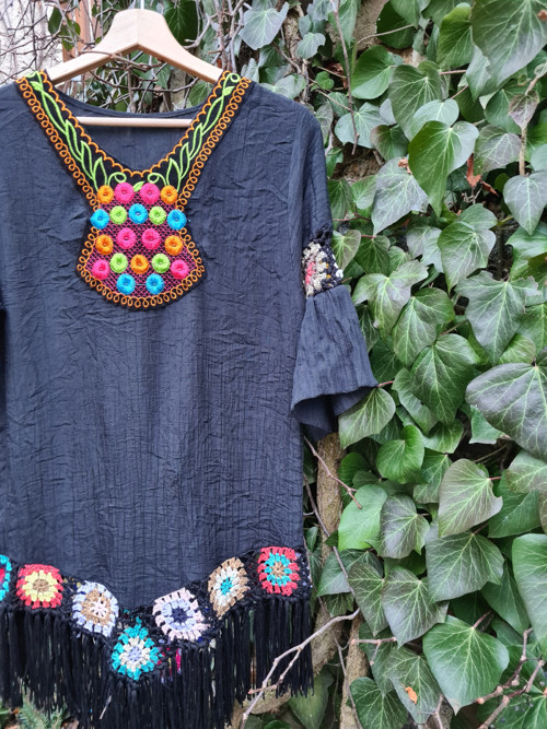 Ve stylu hippies, halenka M — foto 3