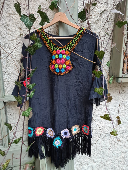 Ve stylu hippies, halenka M — foto 6