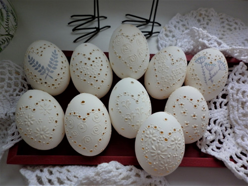 Kachní bílé madeirové kraslice — foto 4
