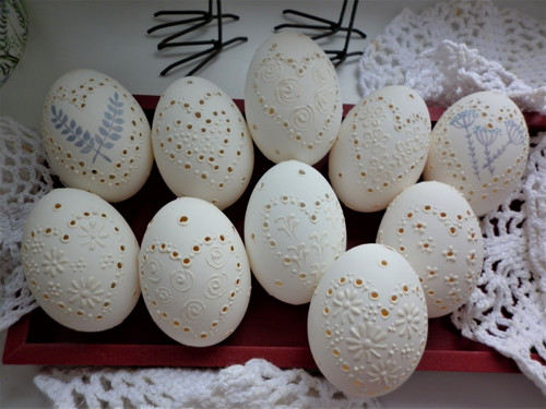 Kachní bílé madeirové kraslice — foto 3