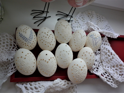 Kachní bílé madeirové kraslice — foto 2