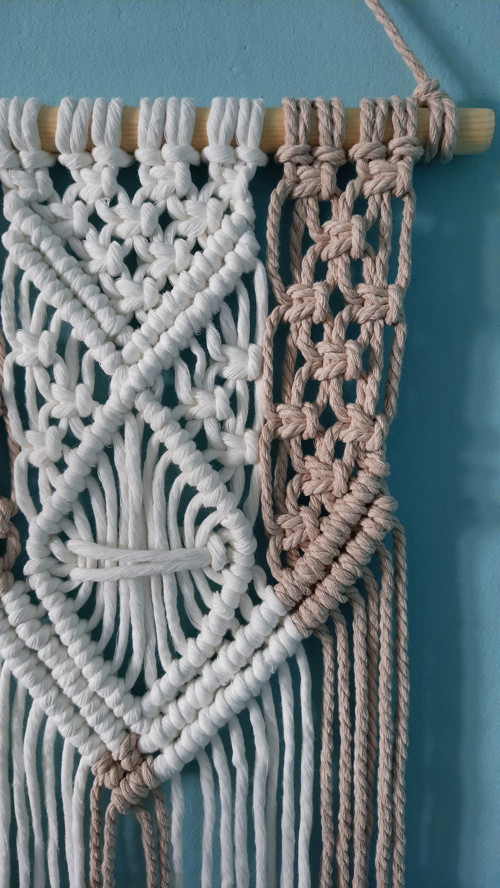 Závěsná dekorace Macramé — foto 4