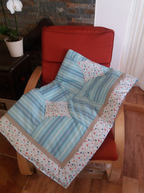 Patchworková deka- přehoz — foto 5