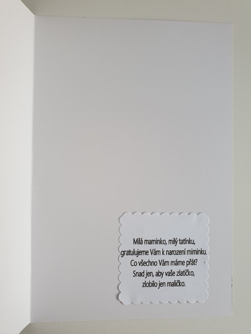 Gratulace k miminku, holčičce — foto 2