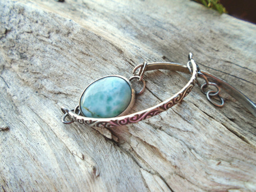 Náramok Ag 925 Larimar — foto 3