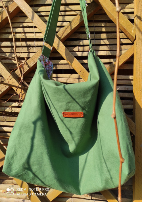 Zelená crossbody taška — foto 3