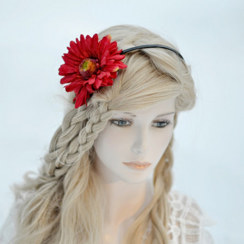 Květinová čelenka gerbera — foto 2