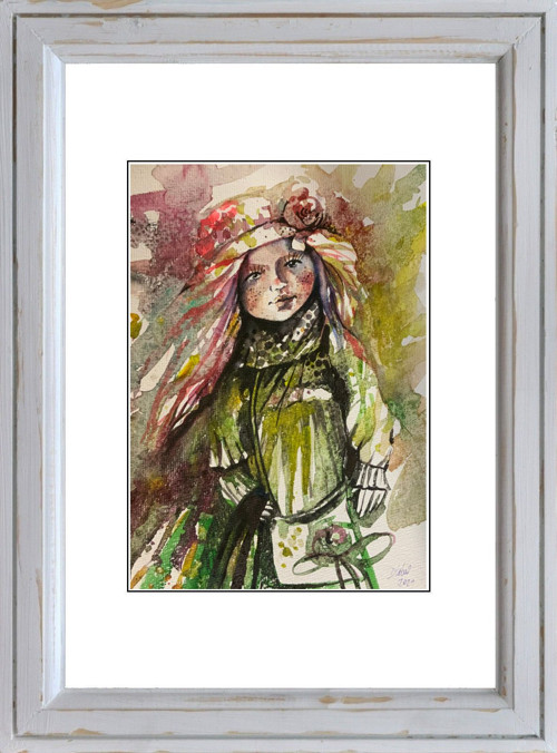 Víla Poměnka../ originální ilustrace Dlabal — foto 3