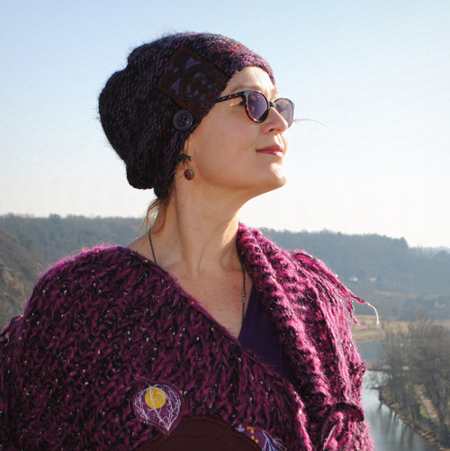"Magická", upcykling čapka — foto 5