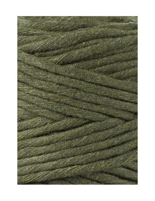Bobbiny Macrame Regular 3mm - avokádo - 4m — foto 2