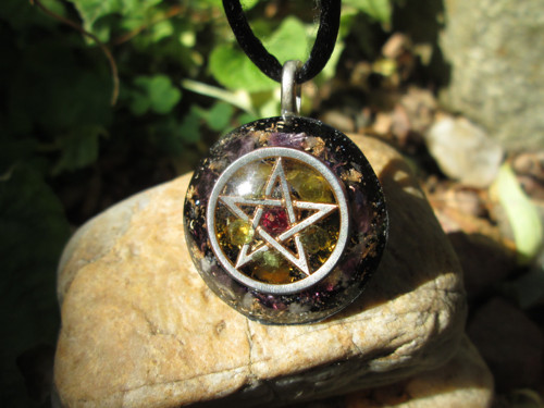 Org. šperk ,, Pentagram ochrany " — foto 4