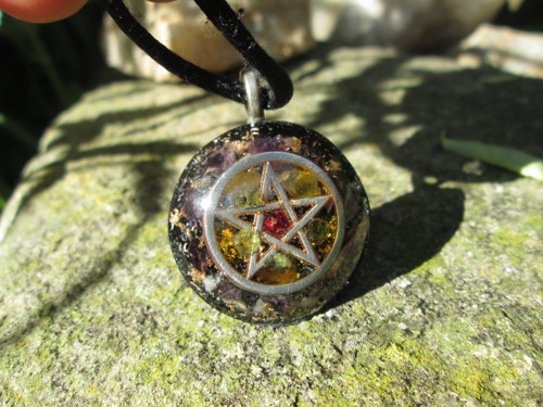 Org. šperk ,, Pentagram ochrany " — foto 3