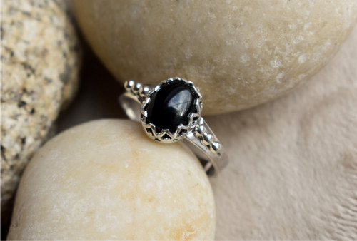 Prsten onyx - Ag — foto 2