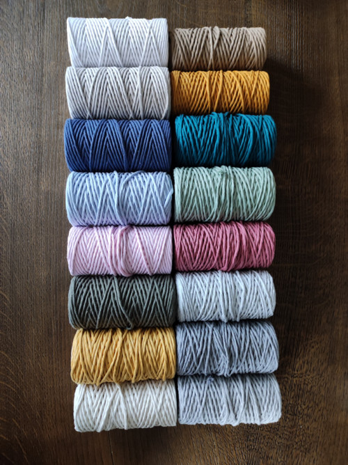Macramé listy dekorace — foto 2