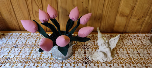 Tulipán růžový . č.1613 — foto 5