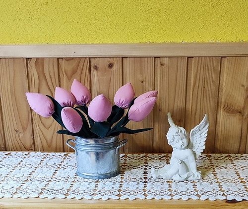 Tulipán růžový . č.1613 — foto 6
