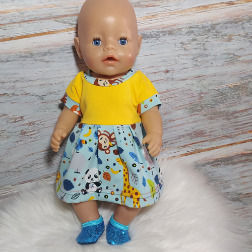 Botičky pro panenku BB třpitivé modré — foto 3