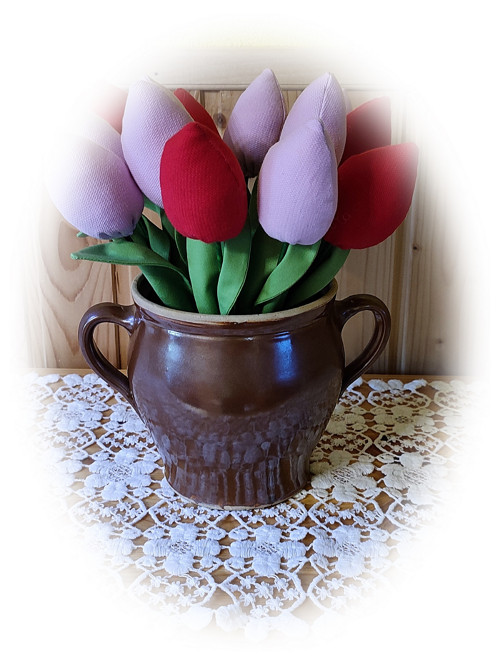Tulipán červená. č.1620 — foto 4