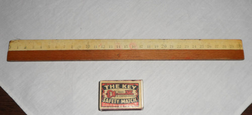 Dřevěné měřící PRAVÍTKO, 30 cm — foto 2