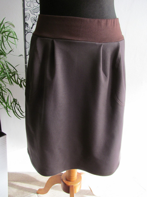 SUKNĚ hnědá — foto 3