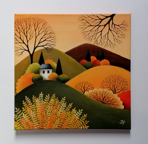 Babí léto (40x40 cm) — foto 2