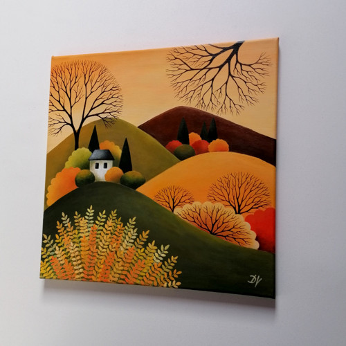 Babí léto (40x40 cm) — foto 3