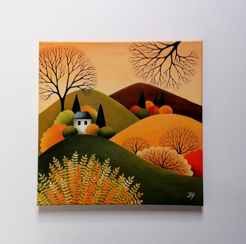 Babí léto (40x40 cm) — foto 4