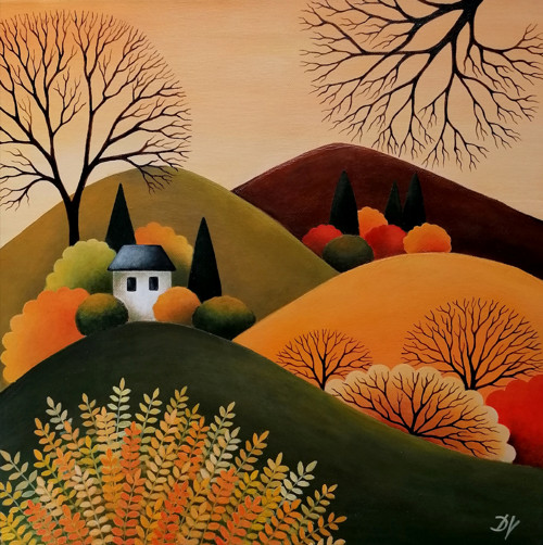 Babí léto (40x40 cm) — foto 5