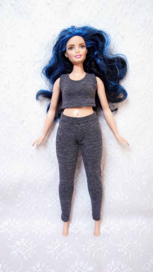 Barbie - baculka - tílko — foto 2