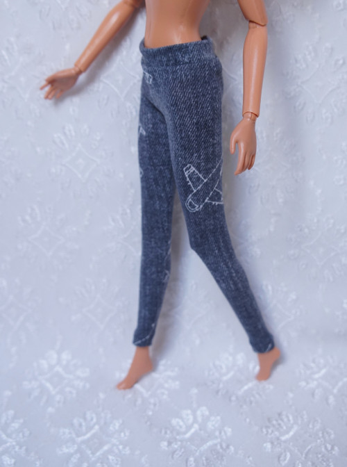 Legíny - jeans — foto 3