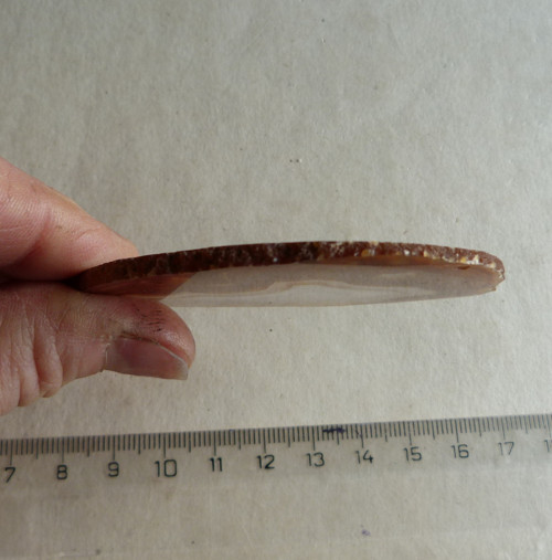 Achát plátek - 7,3 cm — foto 6