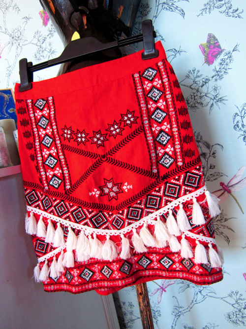 Sukně folklór boho raritní — foto 2