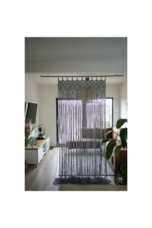 Macrame závěs 120x250cm — foto 4