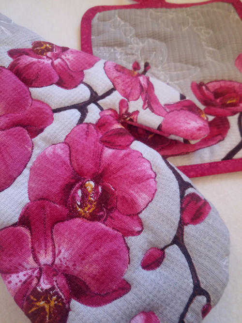 Kuchyňská sada "Orchidej" — foto 2