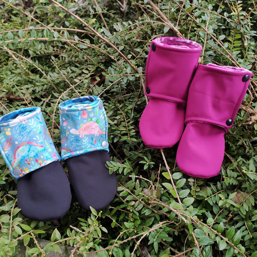 Capáčky ze softshellu do kočárku — foto 2