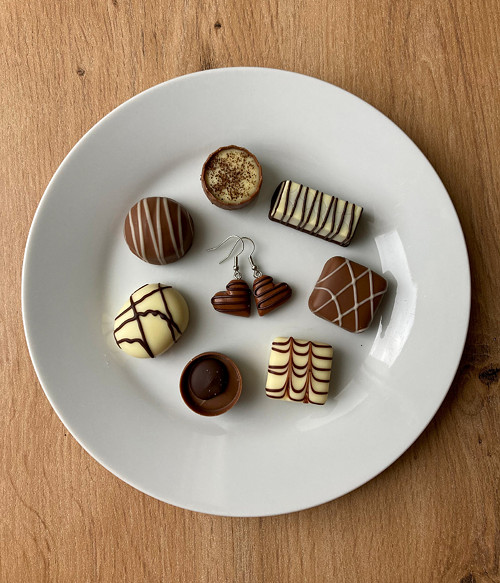 Čokoládové pralinky - srdíčka — foto 2