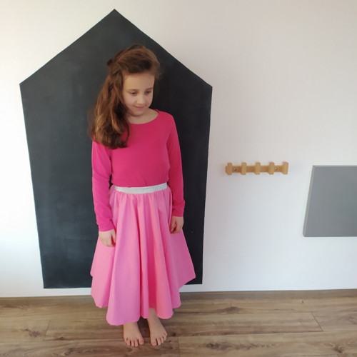 Točivá kolová sukýnka Růženka — foto 3