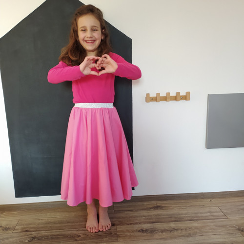 Točivá kolová sukýnka Růženka — foto 2