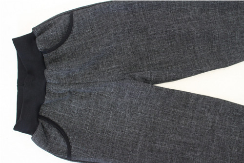 Tepláky černý jeans v.134 — foto 2