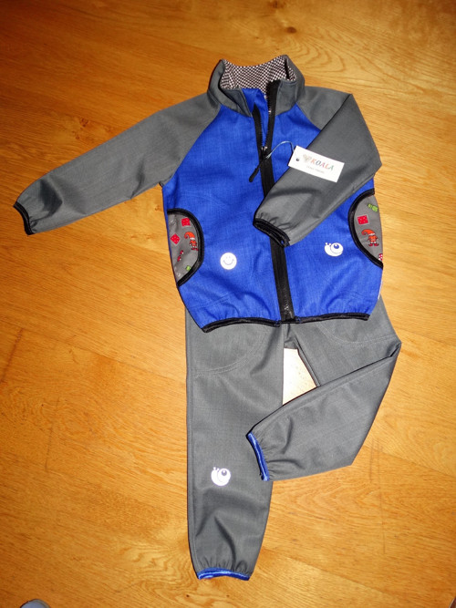 Softshell komplet MODRÝ skřítci v.92/98 ihned ! — foto 6