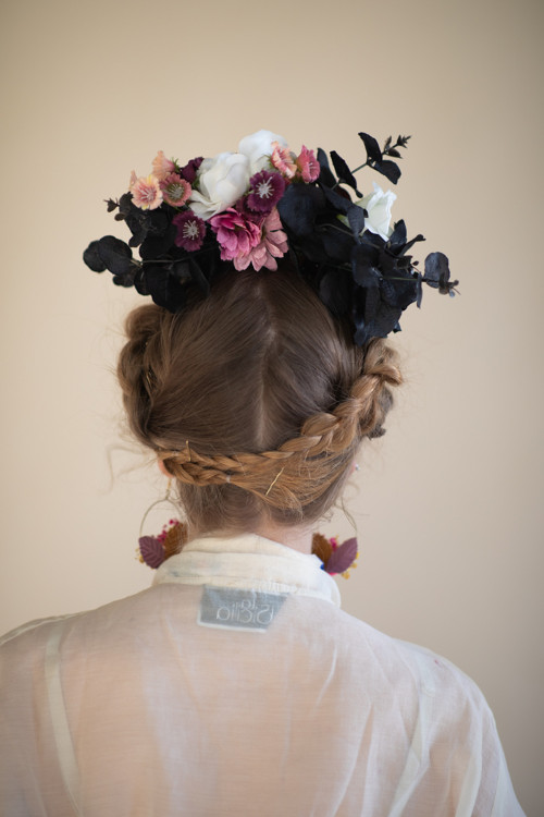 Boho čelenka "Frida" - láska ve tmě — foto 4