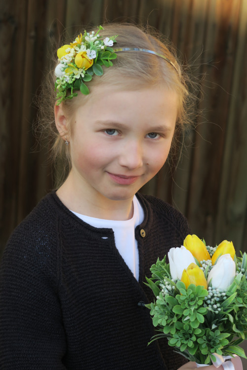 Čelenka "Tulipánová" REZERVACE — foto 6