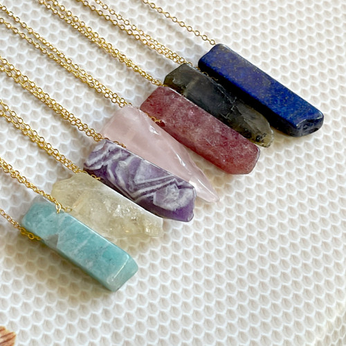 Náhrdelník s krystalem cherry quartz — foto 5