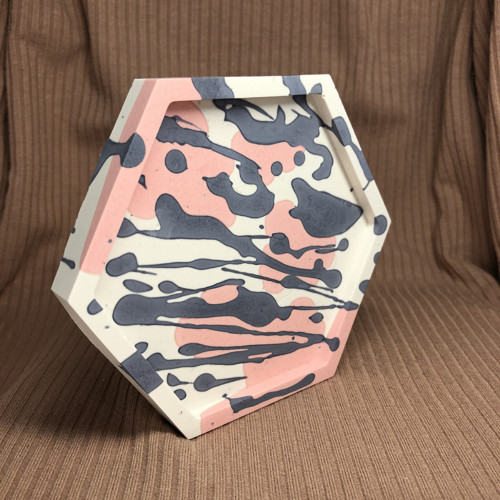 Podtácek hexagon - cákance — foto 3