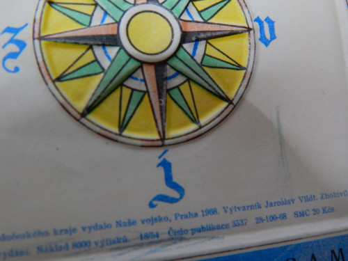 Plastická mapa Praha a okolí - 1968 — foto 3
