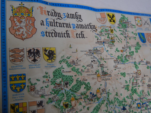 Plastická mapa Praha a okolí - 1968 — foto 2