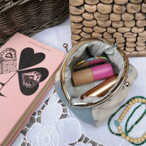 Lněná rámečková etue — foto 3